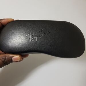 💕Host pick💕Rayban Black   Hard Glasses Case/pouch